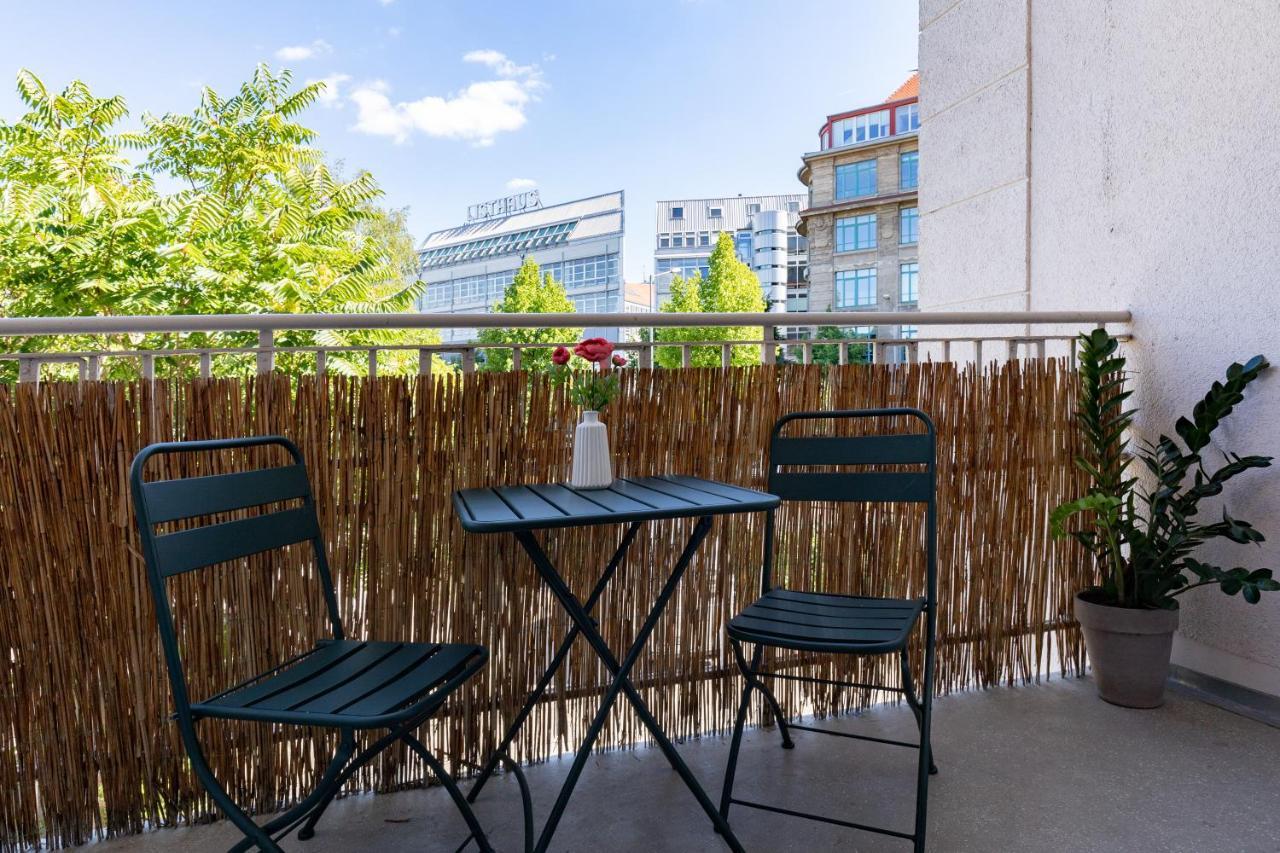 Apartment direkt im Zentrum für bis zu 6 Personen bahnhofsnah Leipzig Exterior foto